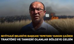 Seyitgazi Belediye Başkanı Tepe'den Yangın Çağrısı: "Traktörü Ve Tankeri Olanlar Bölgeye Gelsin"