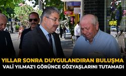 Yıllar Sonra Duygulandıran Buluşma: Vali Yılmaz'ı Görünce Gözyaşlarını Tutamadı