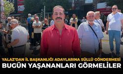 Yalaz'dan İl Başkanlığı Adaylarına Süllü Göndermesi: "Bugün Yaşananları Görmeliler"