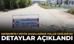 Eskişehir'in 3 Büyük Mahallesinde Yollar Yenileniyor: Detaylar Açıklandı