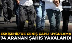 Eskişehir’de Geniş Çaplı Uygulama: 74 Aranan Şahıs Yakalandı