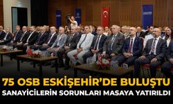 75 OSB Eskişehir'de Buluştu: Sanayicilerin Sorunları Masaya Yatırıldı