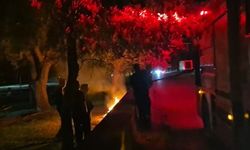 Eskişehir'de Parkta Olaylı Gece: Şüpheli Yangın Ekipleri Harekete Geçirdi