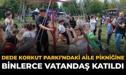 Dede Korkut Parkı’ndaki Aile Pikniğine Binlerce Vatandaş Katıldı