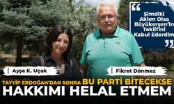“Tayyip Erdoğan’dan Sonra Bu Parti Bitecekse Hakkımı Helal Etmem”