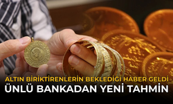 Altın Biriktirenlerin Beklediği Haber Geldi: Ünlü Bankadan Yeni Tahmin