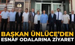 Başkan Ünlüce'den Esnaf Odalarına Ziyaret