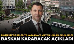 Eskişehir’de Belediye Kasasına 11 Milyon Lira Ek Gelir Geldi: Başkan Karabacak Açıkladı