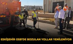 Eskişehir OSB'de Bozulan Yollar Yenileniyor