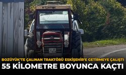 Bozüyük'te Çalınan Traktörü Eskişehir’e Getirmeye Çalıştı: 55 Kilometre Boyunca Kaçtı