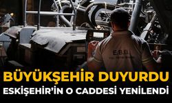 Büyükşehir Duyurdu: Eskişehir'in O Caddesi Yenilendi