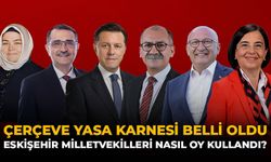 Çerçeve Yasa Karnesi Belli Oldu: Eskişehir Milletvekilleri Nasıl Oy Kullandı?