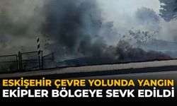 Eskişehir Çevre Yolunda Yangın: Ekipler Bölgeye Sevk Edildi
