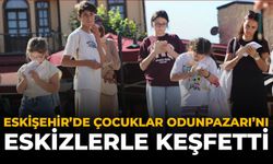 Eskişehir'de Çocuklar Odunpazarı'nı Eskizlerle Keşfetti