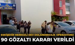 Eskişehir Merkezli Dev Dolandırıcılık Operasyonu: 90 Gözaltı Kararı Verildi