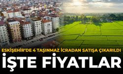Eskişehir’de 4 Taşınmaz İcradan Satışa Çıkarıldı: İşte Fiyatlar