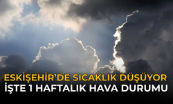 Eskişehir’de Sıcaklık Düşüyor: İşte 1 Haftalık Hava Durumu