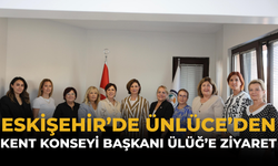 Eskişehir’de Ünlüce’den Kent Konseyi Başkanı Ülüğ’e Ziyaret