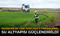 Eskişehir'de Yeni Terfi Hattı Tamamlandı: Su Altyapısı Güçlendirildi