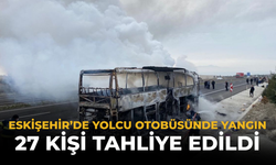 Eskişehir’de Yolcu Otobüsünde Yangın: 27 Kişi Tahliye Edildi