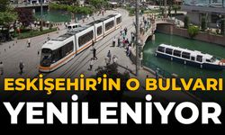 Eskişehir'in O Bulvarı Yenileniyor