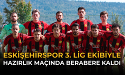 Eskişehirspor 3. Lig Ekibiyle Hazırlık Maçında Berabere Kaldı