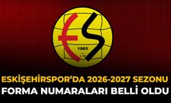 Eskişehirspor’da 2026-2027 Sezonu Forma Numaraları Belli Oldu