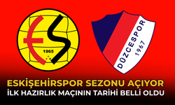 Eskişehirspor Sezonu Açıyor: İlk Hazırlık Maçının Tarihi Belli Oldu
