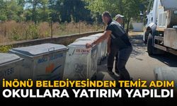 İnönü Belediyesinden Temiz Adım: Okullara Yatırım Yapıldı