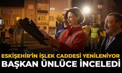 Eskişehir'in İşlek Caddesi Yenileniyor: Başkan Ünlüce İnceledi