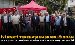 İYİ Parti Tepebaşı Başkanlığından Doktorlar Caddesi’nde Atatürk ve Silah Arkadaşları Sergisi