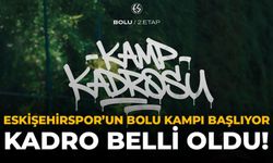 Eskişehirspor'un Bolu Kampı Başlıyor: Kadro Belli Oldu!