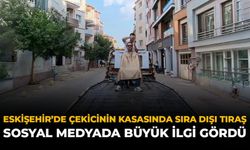 Eskişehir’de Çekicinin Kasasında Sıra Dışı Tıraş: Sosyal Medyada Büyük İlgi Gördü
