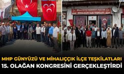 MHP Günyüzü ve Mihalıççık İlçe Teşkilatları 15. Olağan Kongresini Gerçekleştirdi