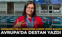 Eskişehirli Milli Yüzücüden Gurur Veren Başarı: Avrupa’da Destan Yazdı