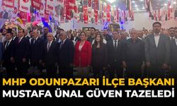 MHP Odunpazarı İlçe Başkanı Mustafa Ünal Güven Tazeledi