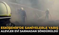 Eskişehir'de Saniyelerle Yarış: Alevler Evi Sarmadan Söndürüldü