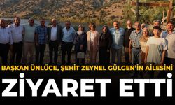 Ayşe Ünlüce, Şehit Zeynel Gülgen'in Ailesini Ziyaret etti