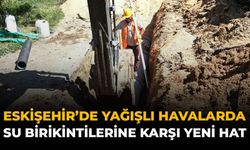 Eskişehir'de Yağışlı Havalarda Su Birikintilerine Karşı Yeni Hat