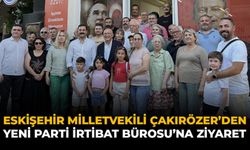 Eskişehir Milletvekili Çakırözer'den YENİ Parti İrtibat Bürosu'na Ziyaret