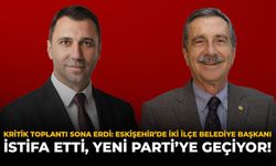 Kritik Toplantı Sona Erdi: Eskişehir’de İki İlçe Belediye Başkanı İstifa Etti, Yeni Parti’ye Geçiyor