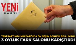YENİ Parti Odunpazarı'nda Ön Seçim Sonucu Belli Oldu: 3 Oyluk Fark Salonu Karıştırdı