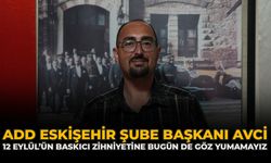 ADD Eskişehir Şube Başkanı Avcı: “12 Eylül’ün Baskıcı Zihniyetine Bugün De Göz Yumamayız”