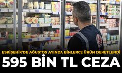 Eskişehir’de Ağustos Ayında Binlerce Ürün Denetlendi: 595 Bin TL Ceza
