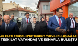 AK Parti Eskişehir’de Türkiye Yüzyılı Buluşmaları: Teşkilat Vatandaş ve Esnafla Buluştu