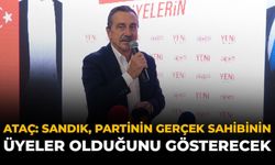 Ataç: “Sandık, Partinin Gerçek Sahibinin Üyeler Olduğunu Gösterecek”