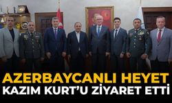 Azerbaycanlı Heyet Kazım Kurt’u Ziyaret Etti