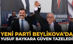 YENİ Parti Beylikova’da Yusuf Baykara Güven Tazeledi