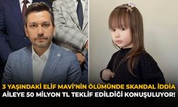 3 Yaşındaki Elif Mavi’nin Ölümünde Skandal İddia: Aileye 50 Milyon TL Teklif Edildiği Konuşuluyor!