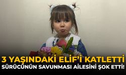 3 Yaşındaki Elif'i Katletti! Sürücünün Savunması Aileyi Şok Etti